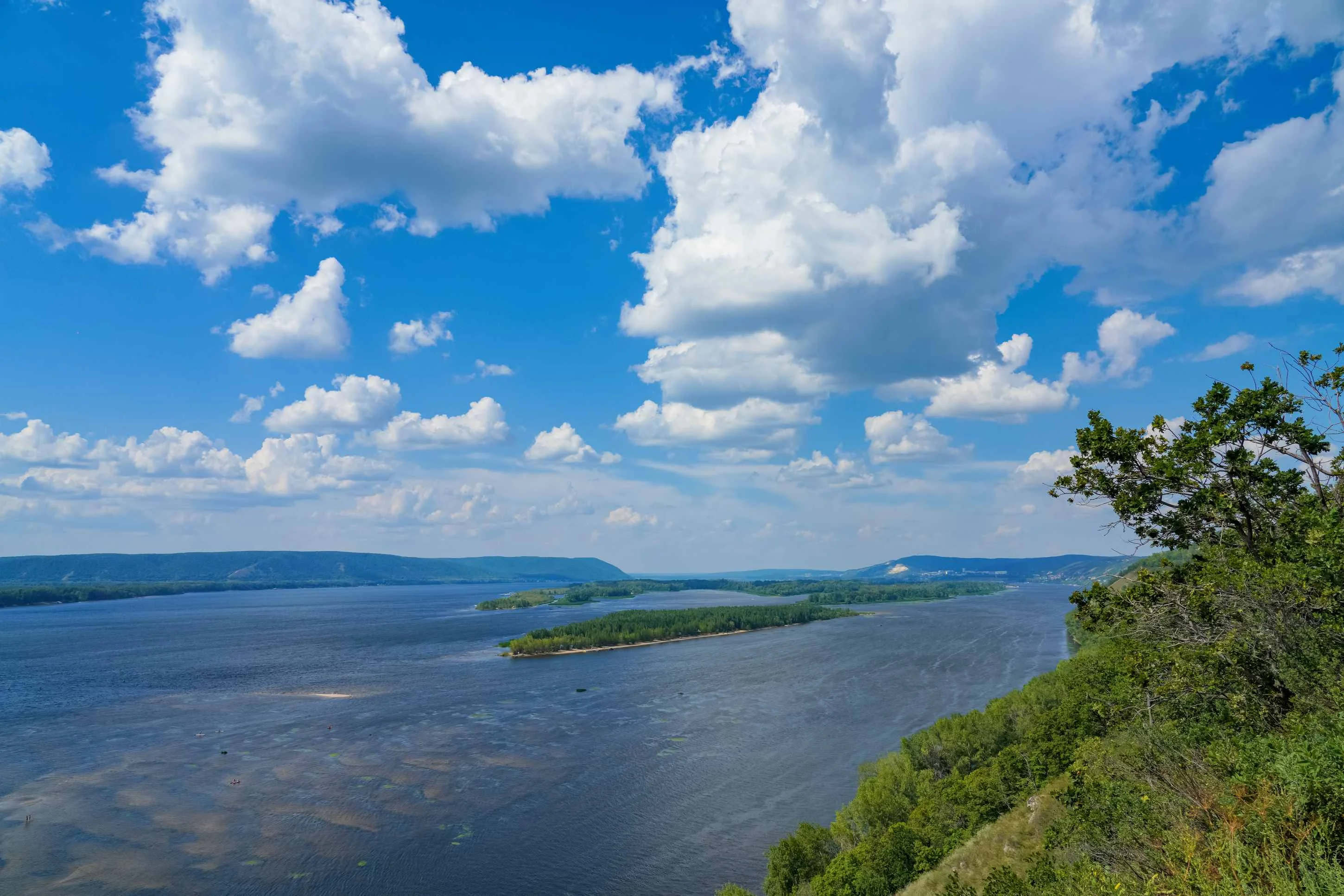 Жигулевские ворота на Волге