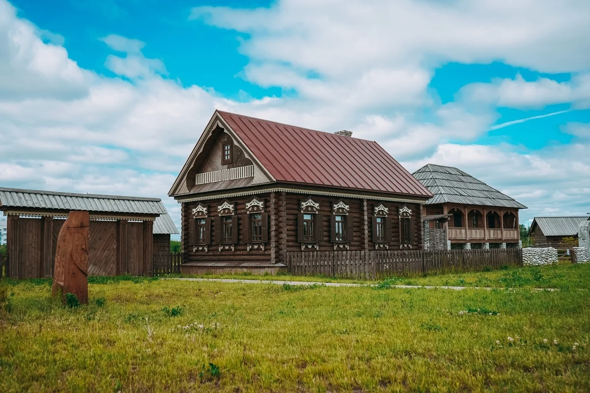Чувашское подворье — Этнопарк Дружбы Народов в Самаре, школьная экскурсия